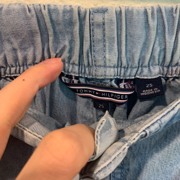 Tommy Hilfiger denim two tone shorts - Picture 5 of 6